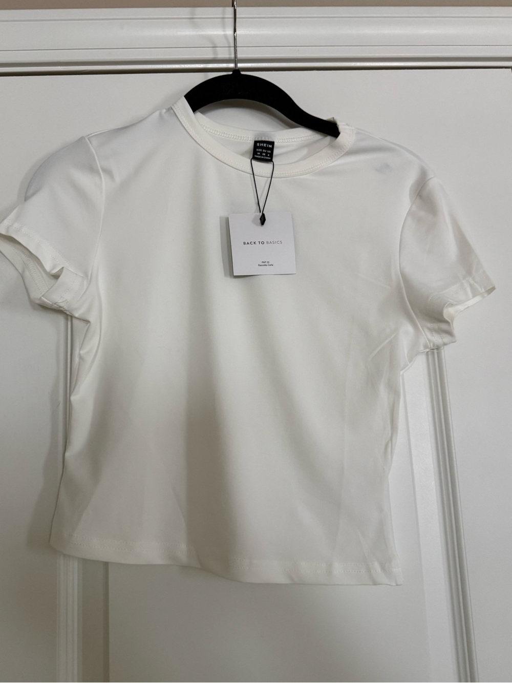Women's Crewneck Tee in White